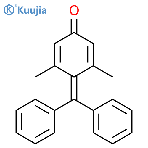 2,5-Cyclohexadien-1-one, 4-(diphenylmethylene)-3,5-dimethyl- structure