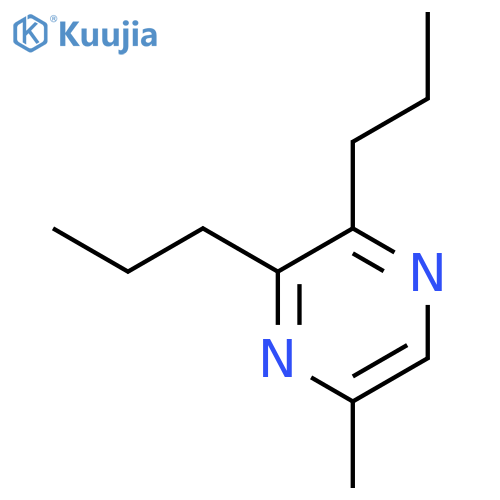 Pyrazine,5-methyl-2,3-dipropyl- structure