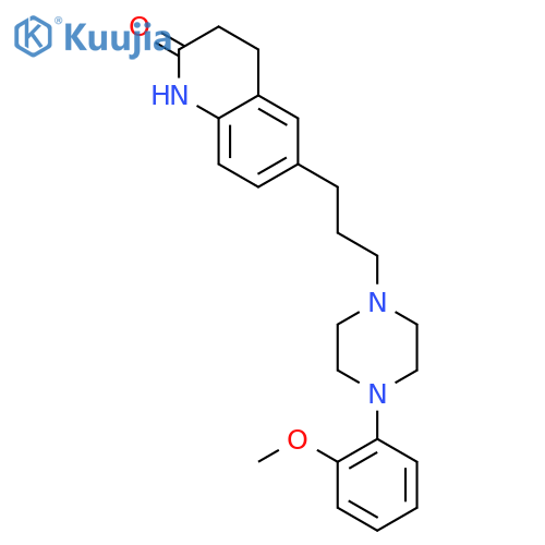 2(1H)-Quinolinone,3,4-dihydro-6-[3-[4-(2-methoxyphenyl)-1-piperazinyl]propyl]- structure
