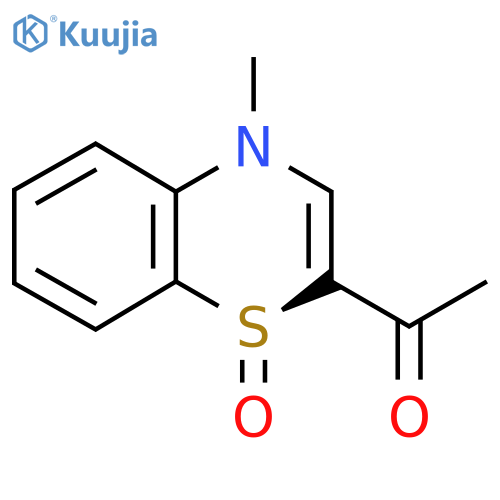 1-[(1S)-4-Methyl-1-oxo-1lambda4,4-benzothiazin-2-yl]ethanone structure