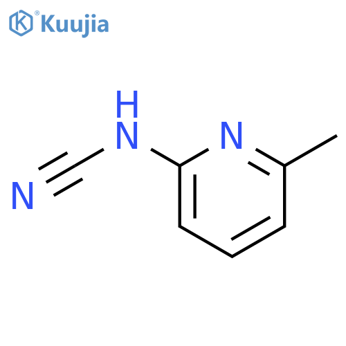 Cyanamide,(6-methyl-2-pyridinyl)- (9CI) structure