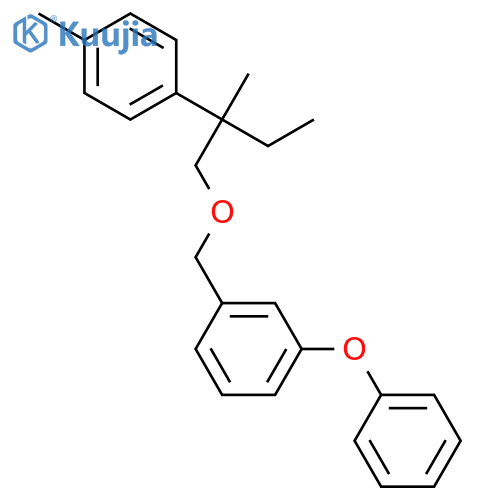 1-{[2-methyl-2-(4-methylphenyl)butoxy]methyl}-3-phenoxybenzene structure
