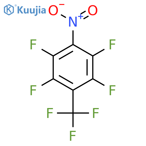 Benzene, 1,2,4,5-tetrafluoro-3-nitro-6-(trifluoromethyl)- structure