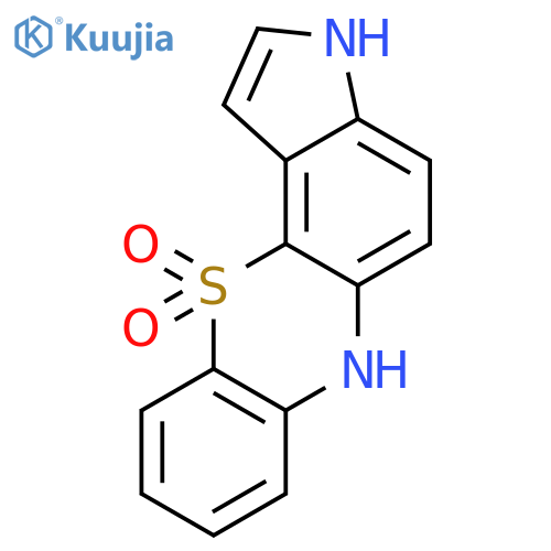 3,6-Dihydro-11H-11lambda~6~-pyrrolo[2,3-c]phenothiazine-11,11-dione structure