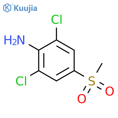 2,6-Dichloro-4-(methylsulfonyl)aniline structure