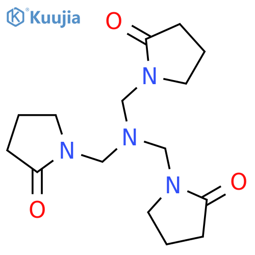2-Pyrrolidinone, 1,1',1''-[nitrilotris(methylene)]tris- structure