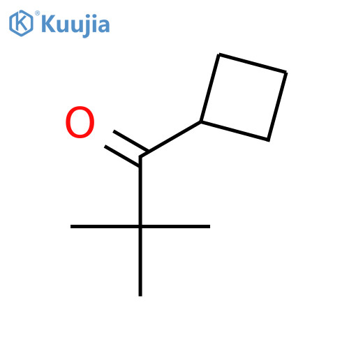 1-cyclobutyl-2,2-dimethylpropan-1-one structure