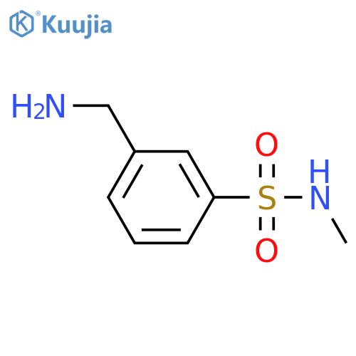 3-(Aminomethyl)-N-methylbenzenesulfonamide structure