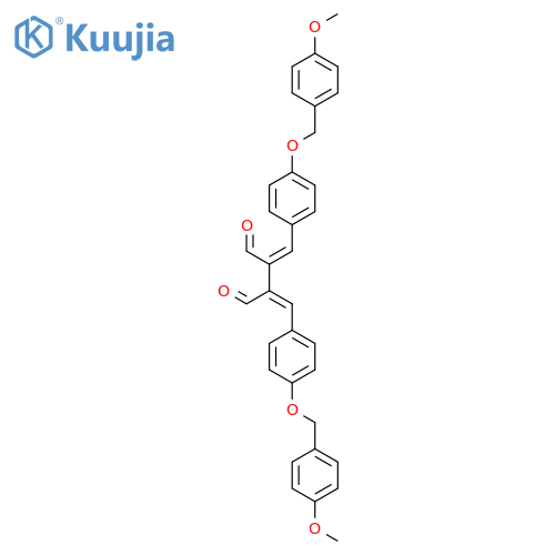BUTANEDIAL, BIS[[4-[(4-METHOXYPHENYL)METHOXY]PHENYL]METHYLENE]- structure
