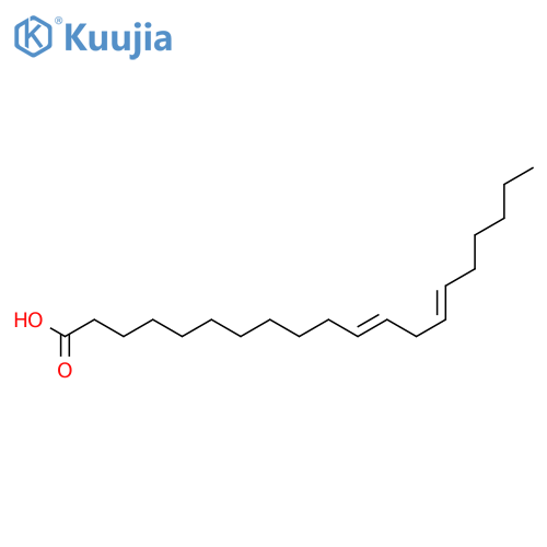 (11Z,14Z)-11,14-eicosadienoic acid structure