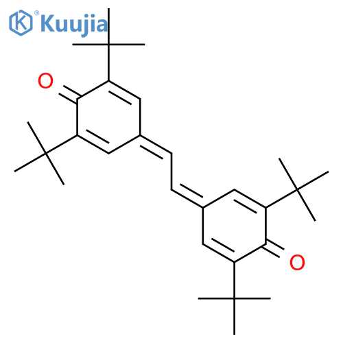 3,3',5,5'-Tetra-tert-butyl-4,4'-stilbenequinone structure