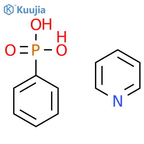 Phosphonic acid, phenyl-, compd. with pyridine structure
