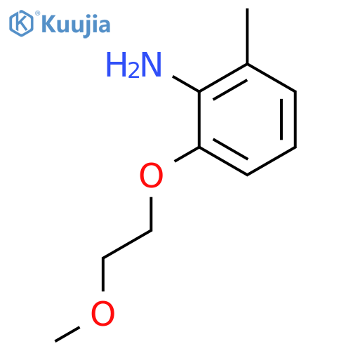 2-(2-methoxyethoxy)-6-methylaniline structure