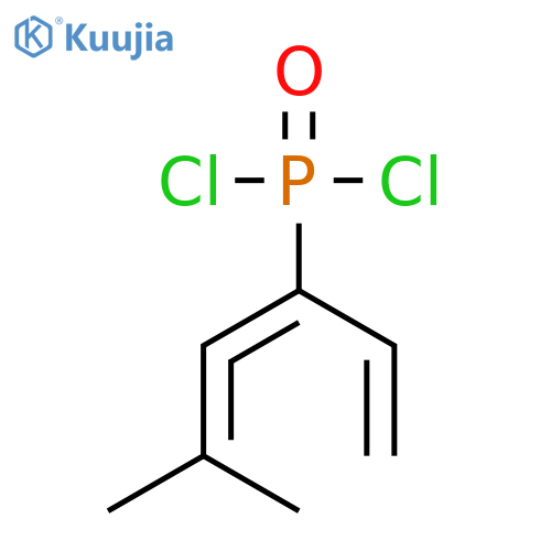 Phosphonic dichloride, (1-ethenyl-3-methyl-1,2-butadienyl)- structure