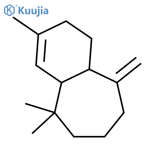 2,4a,5,6,7,8,9,9a-octahydro-3,5,5-trimethyl-9-methylene-1H-benzocycloheptene structure