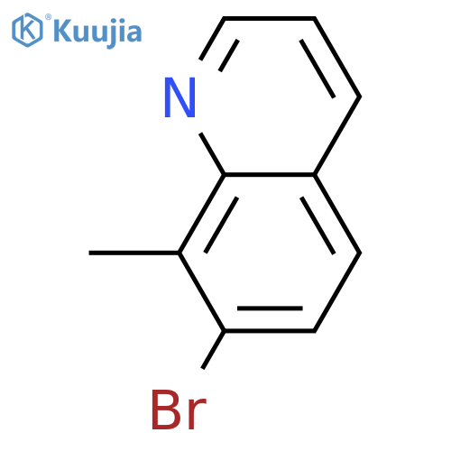7-Bromo-8-methylquinoline structure