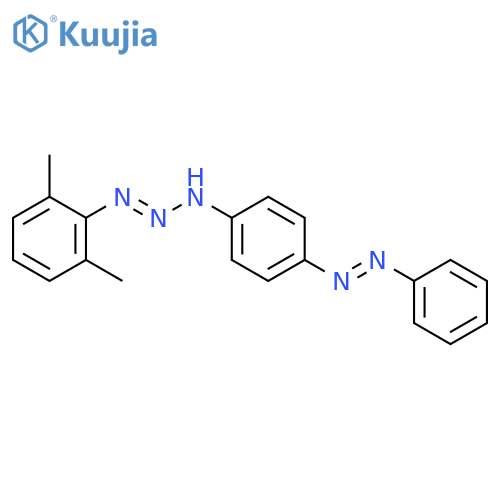 1-Triazene, 1-(2,6-dimethylphenyl)-3-[4-(phenylazo)phenyl]- structure