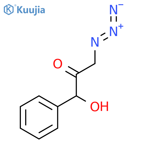 2-Propanone, 3-azido-1-hydroxy-1-phenyl- structure