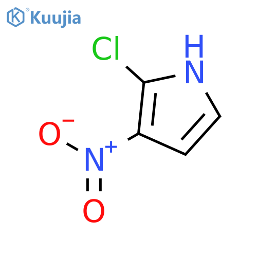 2-chloro-3-nitro-1H-Pyrrole structure