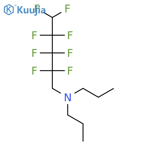 1-Pentanamine, 2,2,3,3,4,4,5,5-octafluoro-N,N-dipropyl- structure