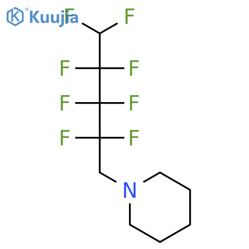 PIPERIDINE, 1-(2,2,3,3,4,4,5,5-OCTAFLUOROPENTYL)- structure