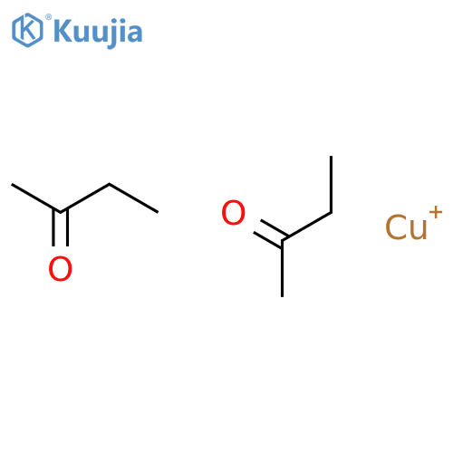 Copper(1+), bis(2-butanone)- structure