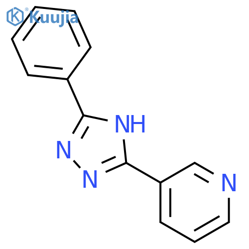 3-(5-Phenyl-4H-1,2,4-triazol-3-yl)pyridine structure