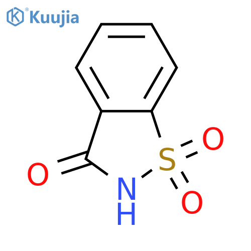 Saccharin structure