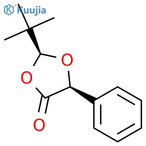 1,3-DIOXOLAN-4-ONE, 2-(1,1-DIMETHYLETHYL)-5-PHENYL-, (2S,5S)- structure