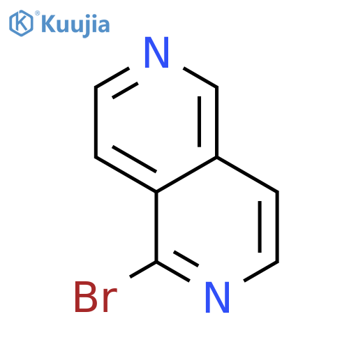 1-Bromo-2,6-naphthyridine structure