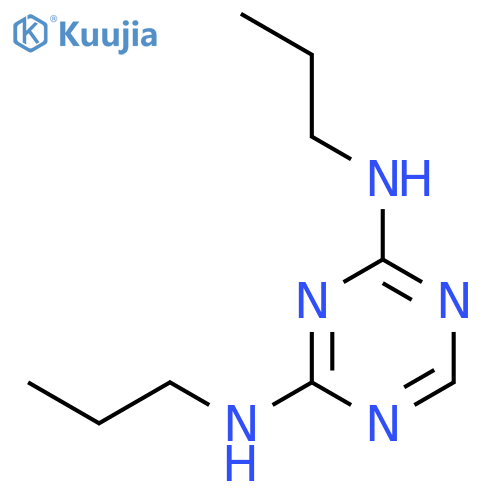 1,3,5-TRIAZINE-2,4-DIAMINE, N,N'-DIPROPYL- structure