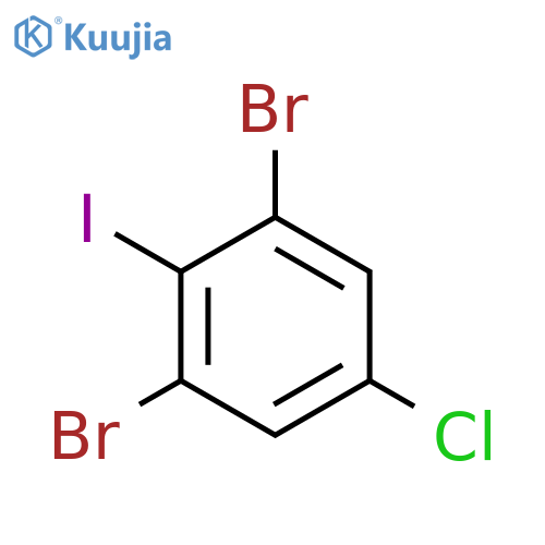 1,3-dibromo-5-chloro-2-iodo-benzene structure