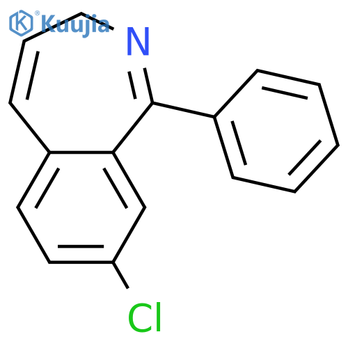 3H-2-Benzazepine, 8-chloro-1-phenyl- structure