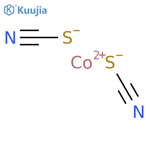 Thiocyanic acid, cobalt(2+) salt structure