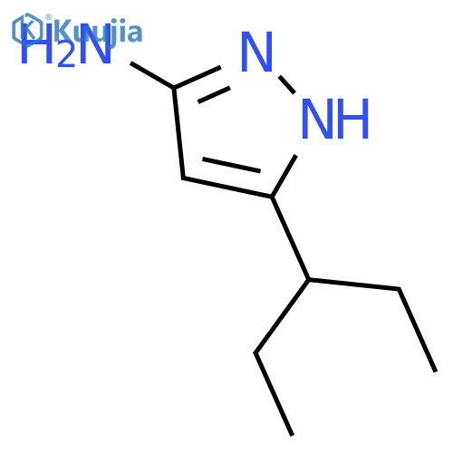 3-(pentan-3-yl)-1H-pyrazol-5-amine structure