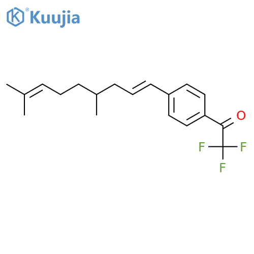ETHANONE, 1-[4-(4,8-DIMETHYL-1,7-NONADIENYL)PHENYL]-2,2,2-TRIFLUORO- structure
