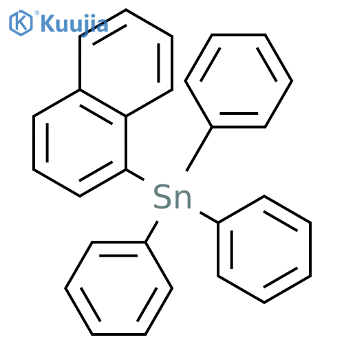 STANNANE, 1-NAPHTHALENYLTRIPHENYL- structure