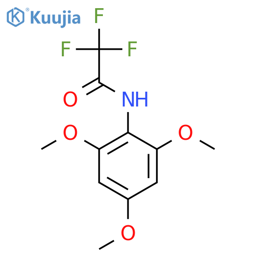 Acetamide, 2,2,2-trifluoro-N-(2,4,6-trimethoxyphenyl)- structure