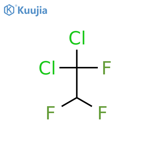 Ethane,1,1-dichloro-1,2,2-trifluoro- structure