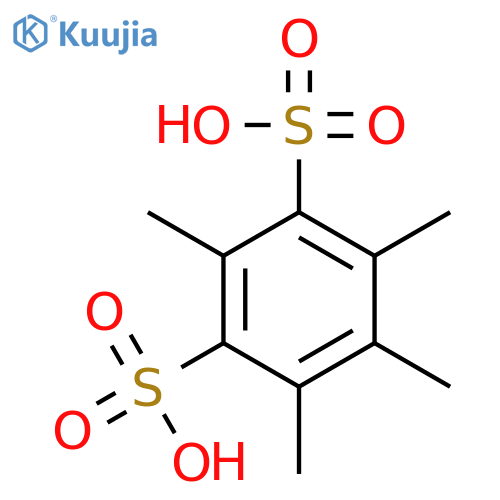 1,3-BENZENEDISULFONIC ACID, 2,4,5,6-TETRAMETHYL- structure