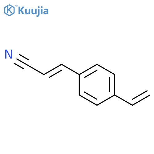 p-vinylcinnamonitrile structure