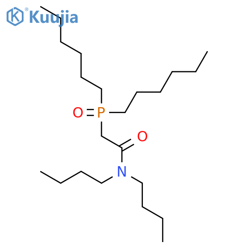 ACETAMIDE, N,N-DIBUTYL-2-(DIHEXYLPHOSPHINYL)- structure