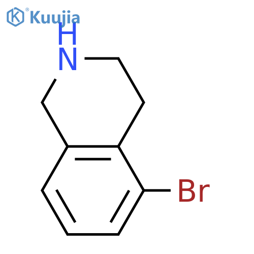 5-Bromo-1,2,3,4-tetrahydroisoquinoline structure