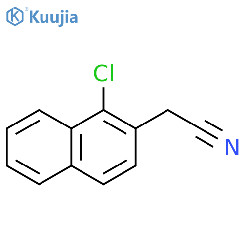 2-NAPHTHALENEACETONITRILE, 1-CHLORO- structure