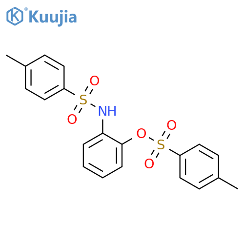 Benzenesulfonamide,4-methyl-N-[2-[[(4-methylphenyl)sulfonyl]oxy]phenyl]- structure