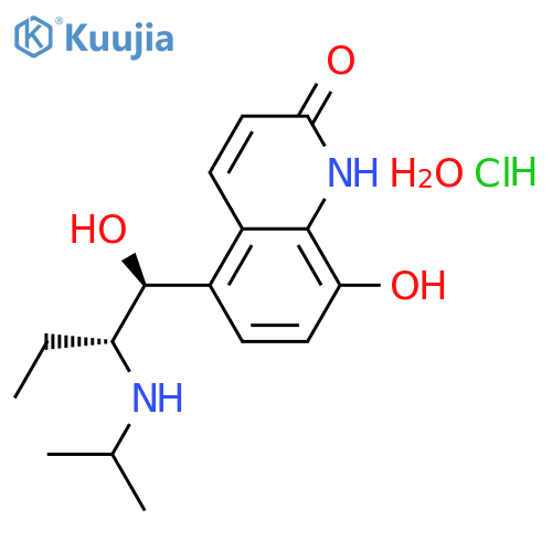 Procaterol Hydrochloride Hydrate structure