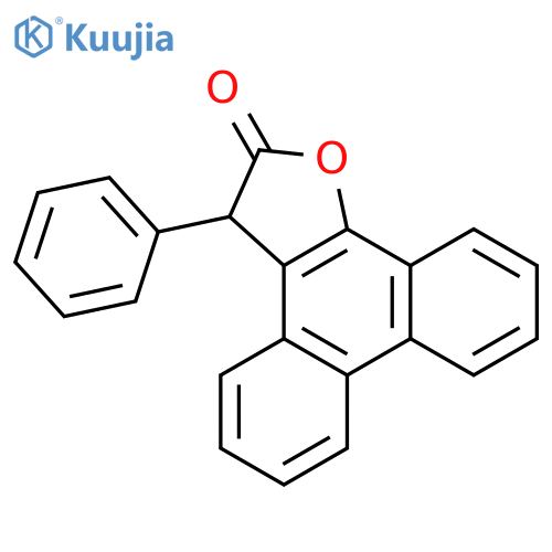 Phenanthro[9,10-b]furan-2(3H)-one, 3-phenyl- structure