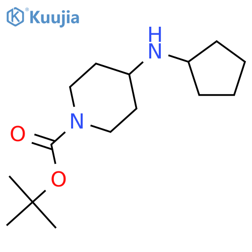 1-N-Boc-4-(cyclopentylamino)piperidine structure