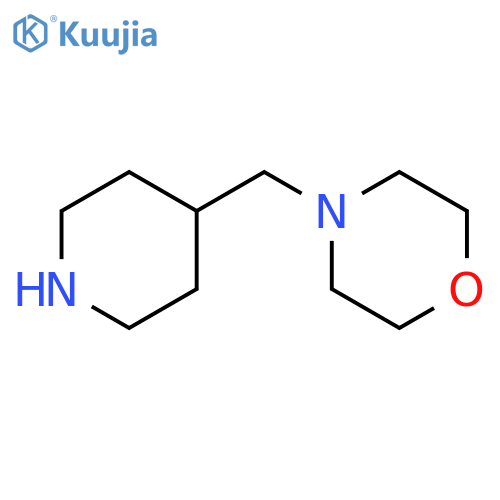 4-[(piperidin-4-yl)methyl]morpholine structure