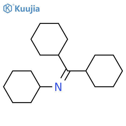 Cyclohexanamine, N-(dicyclohexylmethylene)- structure